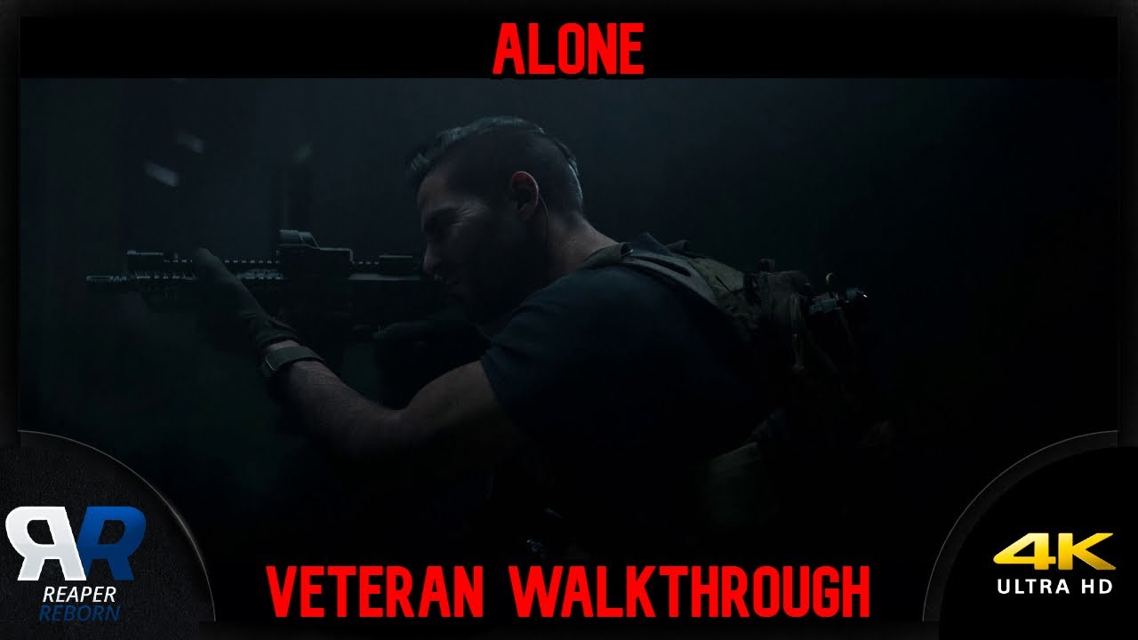 Veteran Walkthrough [4K] : Alone | Call of Duty Modern Warfare 2 (2022)