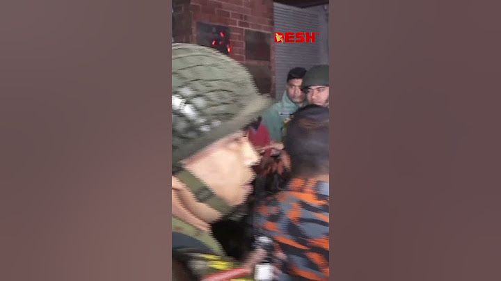 যেভাবে ধরা পড়লেন ফায়ার সার্ভিস কর্মীকে ধাক্কা দেওয়া ট্রাকচালক! #fireincident #news #deshtv #shorts