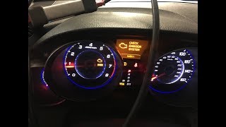 Acura MDX check oil level light on