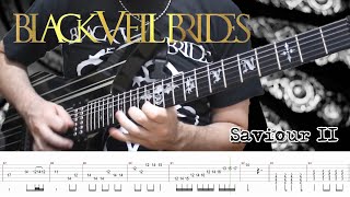 Black Veil Brides - Saviour II Guitar Cover + TABS NEW SONG 2022