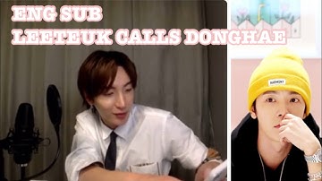 [ENG SUB] DJ Leeteuk Calling Out to Sleepy Donghae #동해와_함께_HARMONY #Donghae_harmony