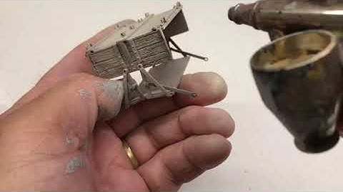 Bachmann On30 side dump weathering part 1