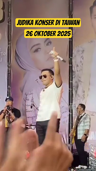 CINTA KARNA CINTA - JUDIKA | KONSER DI TAIWAN 26 OKTOBER 2025