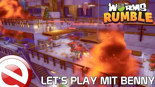 Let's Play mit Benny | Worms Rumble (Closed Beta)