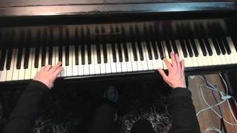 Piano instruction: Fingering, F# minor Melodic scale in Contrary Motion (two octaves)