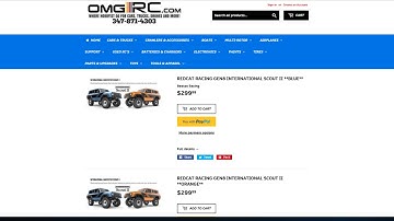 Taking Pre-Orders on REDCAT RACING GEN8 INTERNATIONAL SCOUT II by OMGRC.com