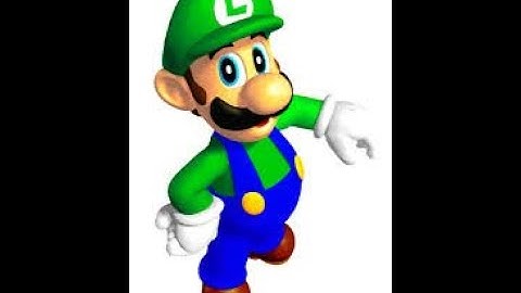 Luigi In SM64 Gameshark Code Showcase/Code in Description!