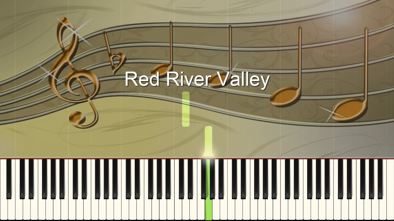 Red River Valley - Piano - YouTube