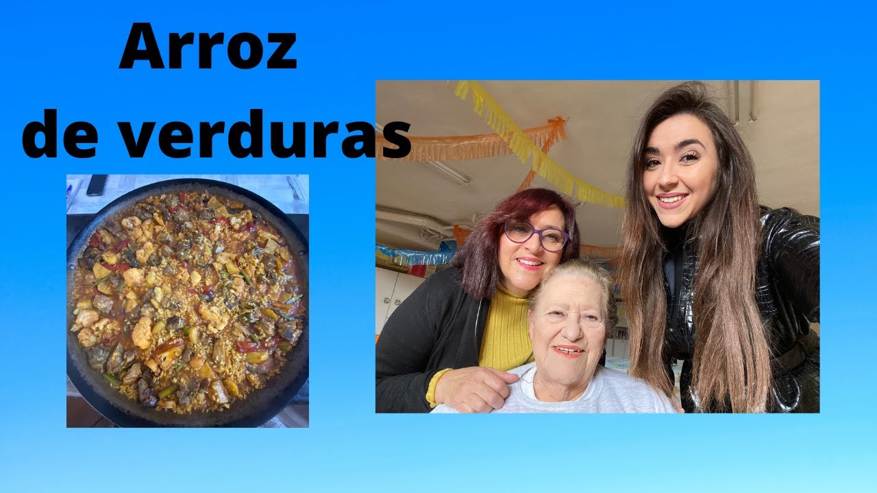 🥘PAELLA DE VERDURAS 🥘 Tipico de La Puebla de Cartagena, Murcia