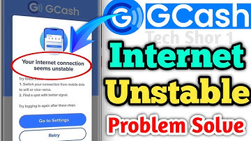 How to Fix GCash Error Your Internet Connection Seems Unstable | GCash Not Loading