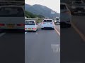 路側帯から無理やり追い越す軽自動車#shorts