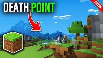 How To Teleport To Your Last Death Point In Minecraft - Full Guide | Bedrock and Java