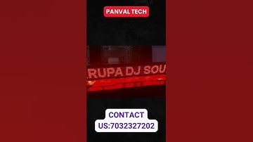 4x0.5 Feet Red Color WIFI based Scroll Board @panvalled #ledsignboardmanufacturers #shorts
