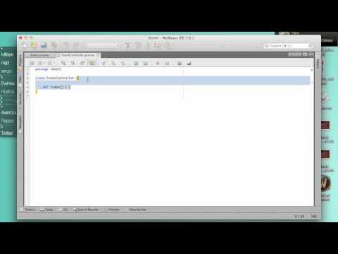 Grails -- creating working website in 4 minutes