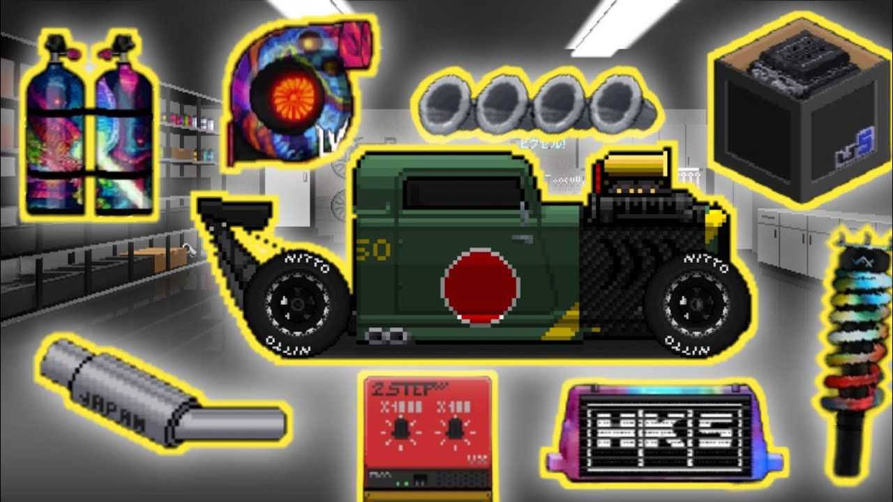 Hot Rod | Pixel Car Racer | Gameplay | Tuuruu | Part 11 |