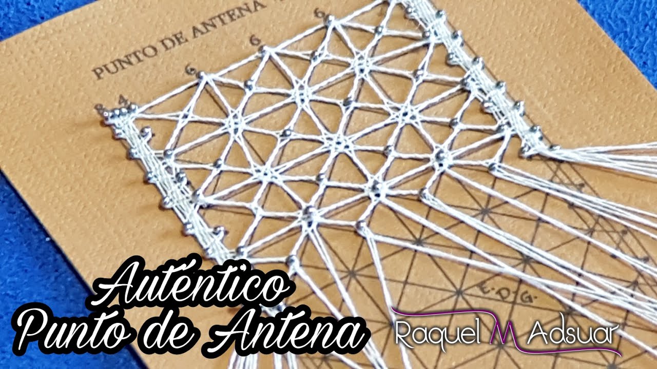 matiz tono Ministerio Punto de Antena - Bolillotutorial: ejecución auténtica - Raquel M. Adsuar  Bolillotuber - YouTube