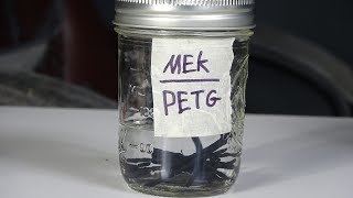Testing to see if MEK will dissolve PETG