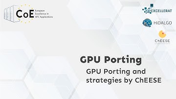 HPC CoE Technical Workshop | GPU Porting and strategies by Cheese | P. Lanucara (CINECA)