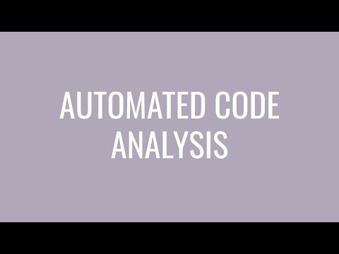 Automated Code Analysis. SonarQube, ESLint, Prettier, StyleCop