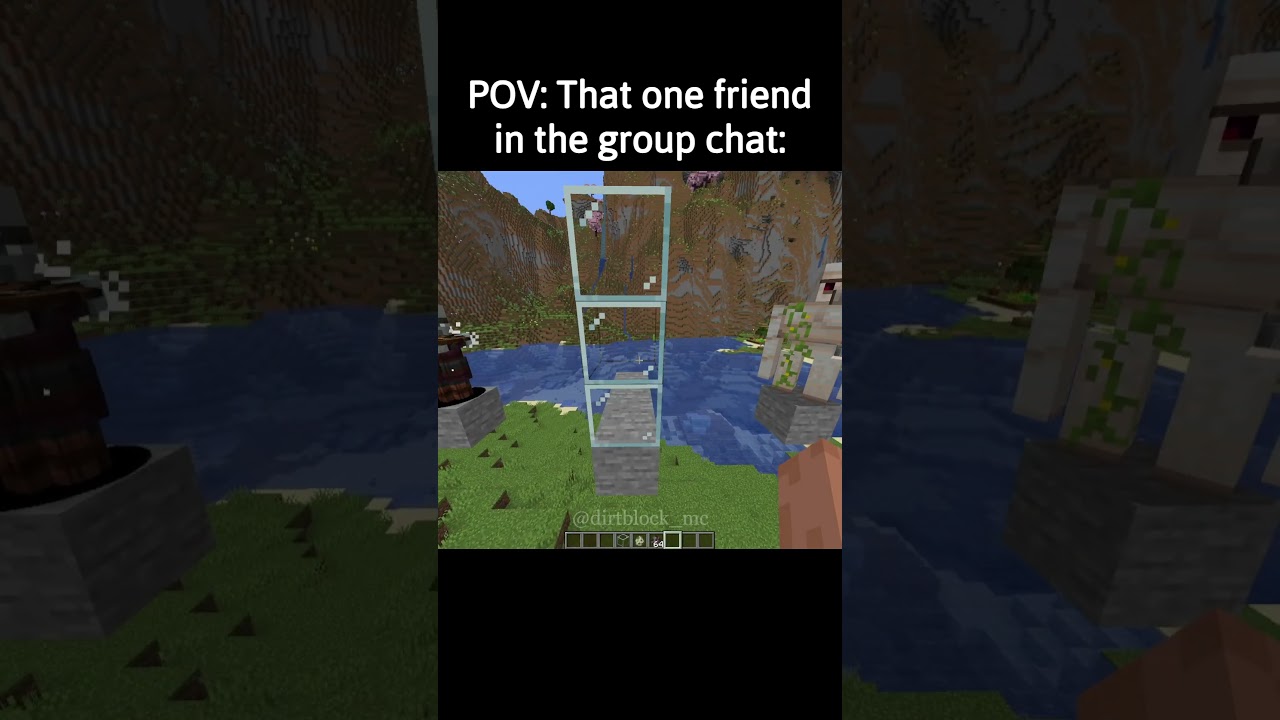minecraft group chat moment
