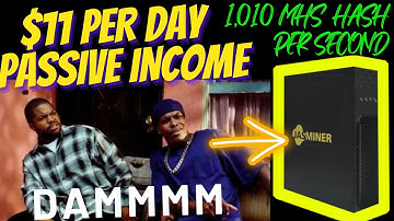 NEW ASIC MINER 1010 MEGA HASH Second, $11 PER DAY PASSIVE INCOME, Jasmine Miner X4-Q, Drops Tomorrow