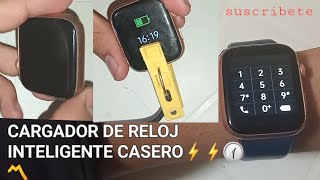 RESTAURACIÓN DE SMARTWATCH ⌚ | ADAPTACIÓN DE CARGADOR CASERO | Ruflox El Constructor