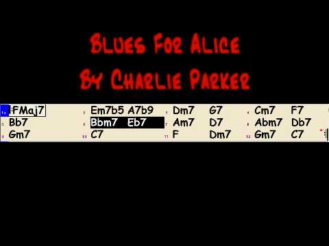 Tune List: Blues For Alice (Erik Hughes- Jazz Trom...