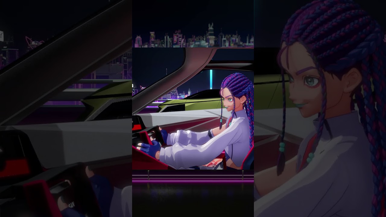 Take in the electric nightscape with Yuki | #Shorts #Nissan