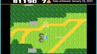 Xevious Expert Bonus for 7800 HSC S7 Game 15 - 258330 points