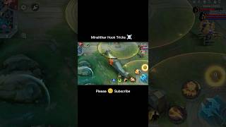 Minsithar Hook Tricks Mobile legends #mlbbshorts #minsithar #tutorialmlbb