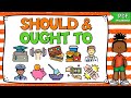 CÓMO USAR SHOULD EN INGLÉS | EXPLICACIÓN DE SHOULD Y OUGHT TO EN INGLÉS | MODAL VERB SHOULD