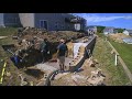 Retaining Wall Construction Time Lapse (2018)