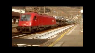 Treni in transito nella stazione di Bolzano/Bozen - Gennaio 2016