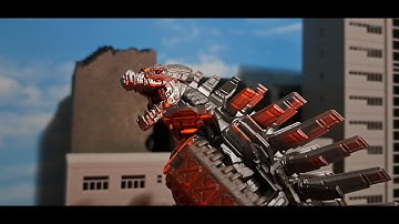 Mechagodzilla 2021 stop motion test (epic battle)