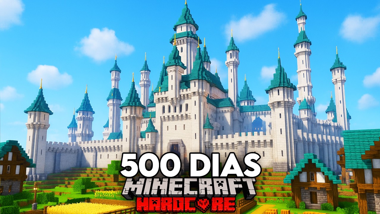 Sobreviví 500 Días en un Mundo PERFECTO en Minecraft Hardcore