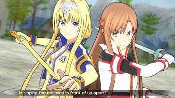 Alice wants to talk to Asuna about Kirito! | SAO Variant Showdown Special Interaction