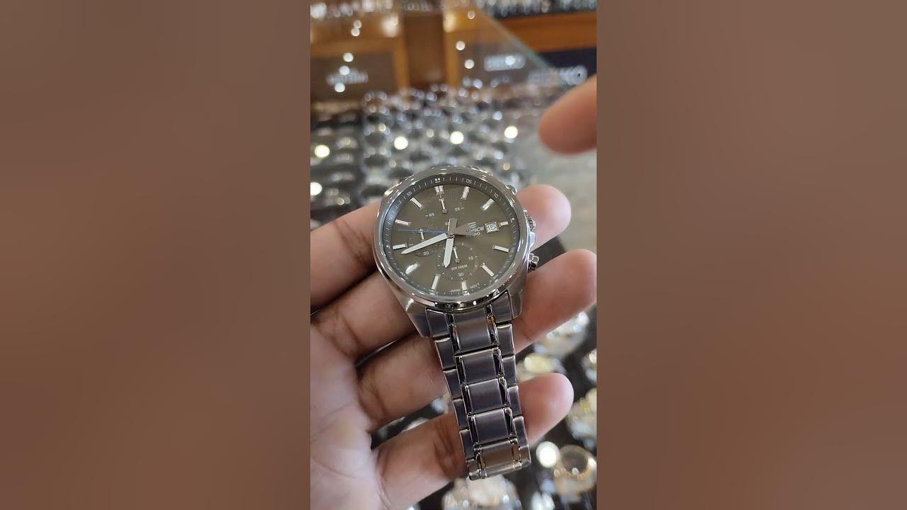 Edifice EFV-610D-5C Review | Store YouTube Edifice Pakistan Chronograph In Watches 