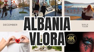 Vlore - Albania 🇦🇱 City Walk Tour 2024 | Local, Old Town and City Center 4K