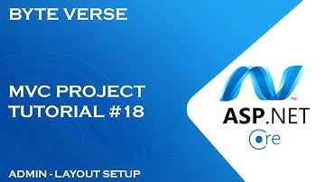 ASP.NET CORE MVC | Admin Area Layout Design and Setup #18