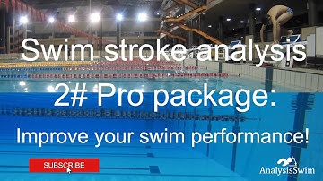Video analysis swim pro package