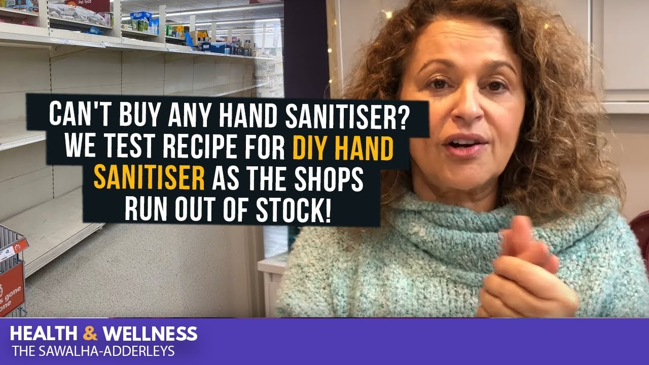 CAN'T BUY ANY HAND SANITISER? WE TEST RECIPE for DIY HAND SANITISER as the SHOPS Run Out of STOCK!