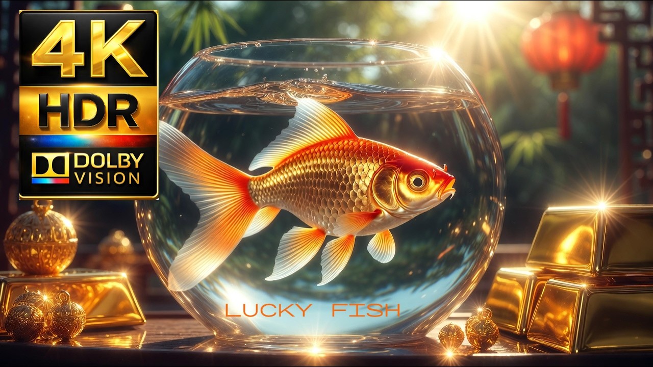 Luck Fish Lucky Feng Shui Fish 🐟 Relaxing Aquarium for Prosperity Lucky Feng Shui ...