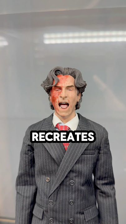 Patrick Bateman REVIEW #collection #hottoys #fyp #actionfigures #patrickbateman #americanpsycho