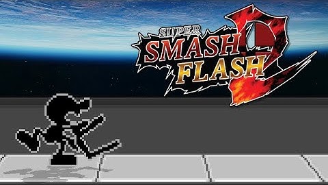 Super Smash Flash 2 Beta 1.2.2 - Every Move Mr. Game & Watch Can Bucket