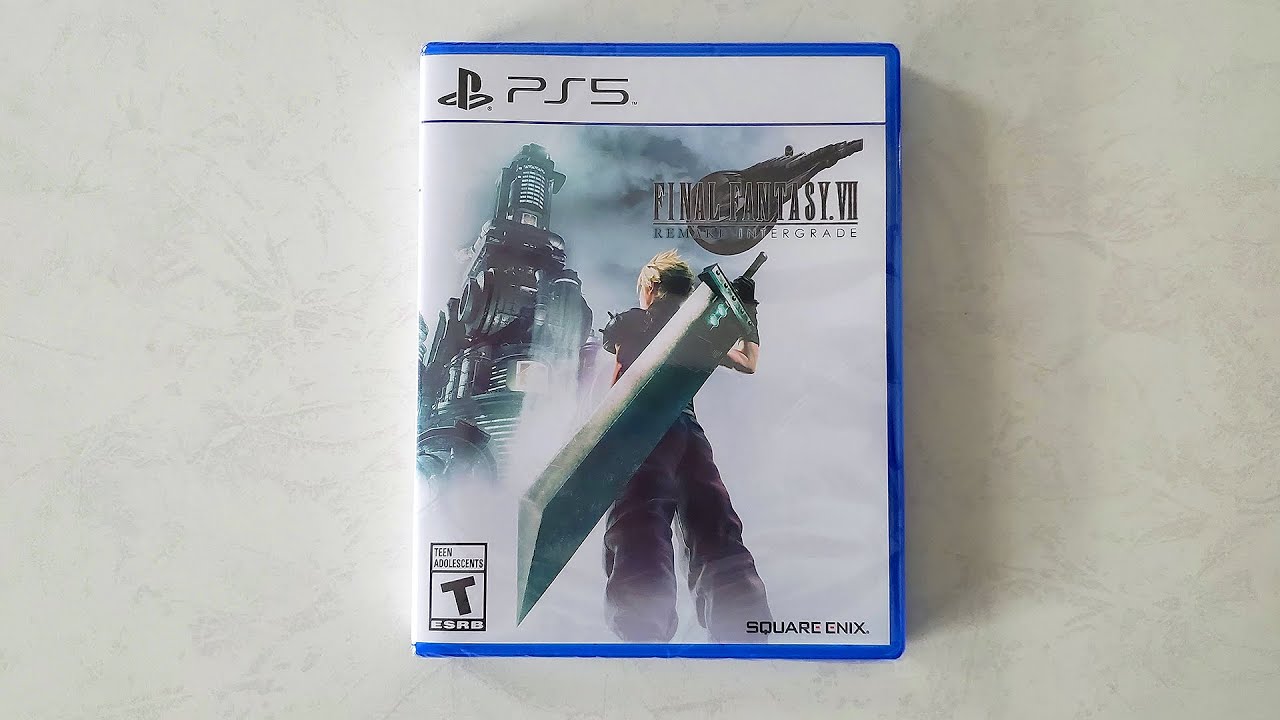 Final Fantasy VII Remake Intergrade (PS5) Unboxing 