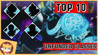 Top 10 Unfunded Classes | MapleStory 2022 | GMS