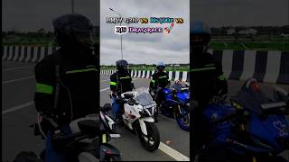 Bmw G310 Vs Ns400Z Vs R15 Drag Race Bmw G310Rr Vs Mt 15