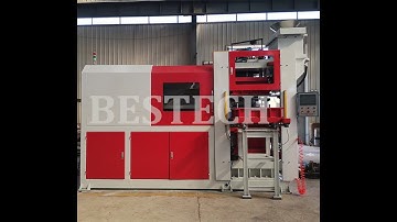 Automatic Horizontal Flaskless Molding Line for Casting Iron with Green Sand Molding Machine