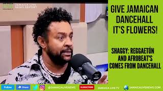 Shaggy- Reggaetón and Afrobeat’s comes from Dancehall