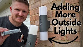 How I Add More Outside Lights Using A Quickwire Splitter - So Easy